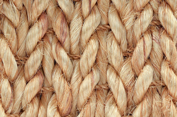 Hand Woven / Tied Rug Detail.