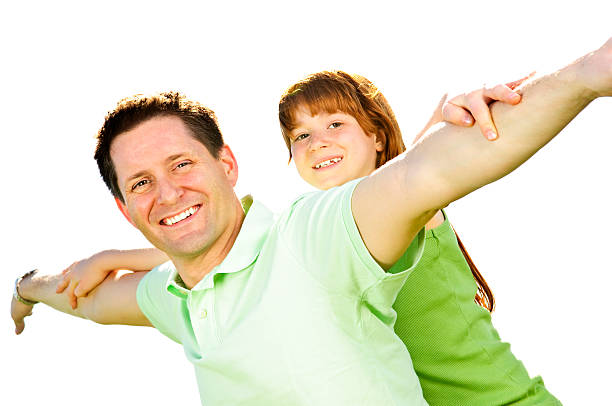 istock Father and daughter piggyback 92395311