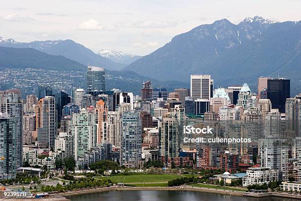 Foto de Centro De Vancouver e mais fotos de stock de Vancouver - Vancouver, Silhueta urbana, Cidade