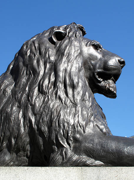 istock Lion From Nelson’s Column Trafalgar Square 92396468
