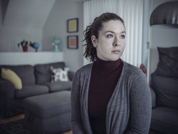 istock Young woman serious mood 923968528