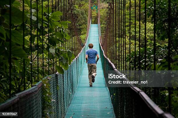 The Great Escape Stock Photo - Download Image Now - Bridge - Built Structure, Costa Rica, Hanging