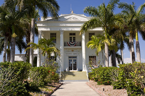 istock City Hall in Extreme Southern Florida 92397926