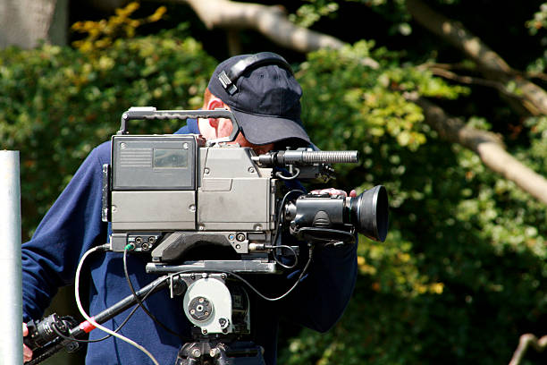 Camera Man stock photo