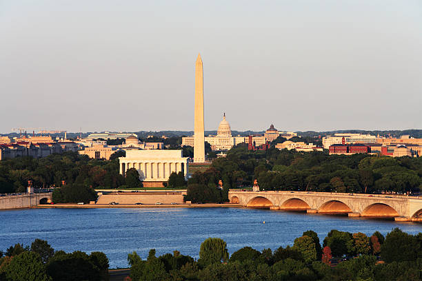 Washington DC Skyline stock photo