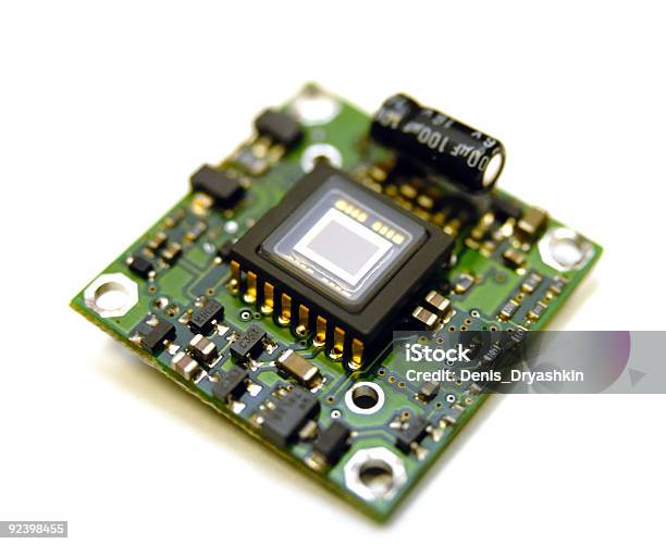 Sensor De Vídeo De Controlo Digital Minichamber - Fotografias de stock e mais imagens de Branco - Branco, Circuito Integrado de Computador, Controlo