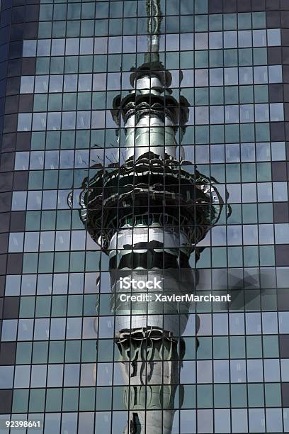 Città Di Auckland Tower - Fotografie stock e altre immagini di Antenna - Attrezzatura per le telecomunicazioni - Antenna - Attrezzatura per le telecomunicazioni, Auckland, Bicchiere