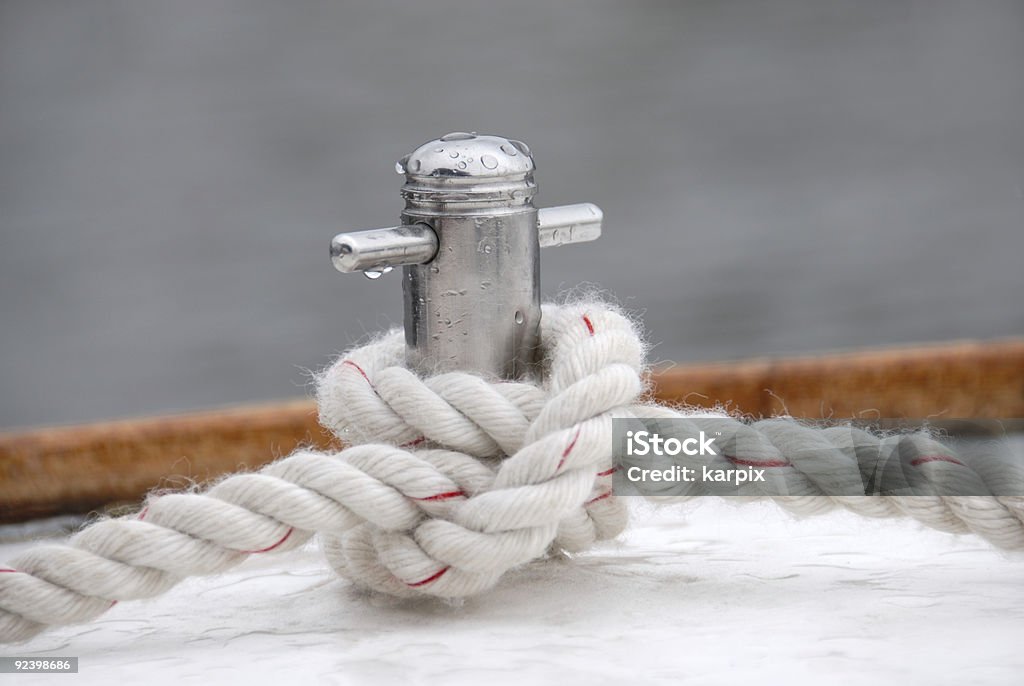 Nodo linea di ormeggio - Foto stock royalty-free di Acqua