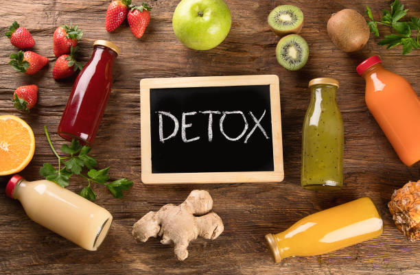 istock Fruits juice and smoothie on  wooden  background 923989248