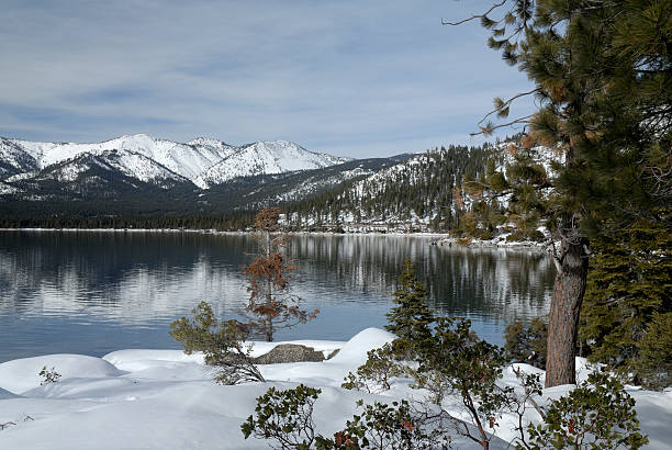 istock Lake Tahoe Winter Shoreline 92399078