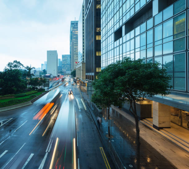 istock busy traffic in downtown Hong Kong 923992040