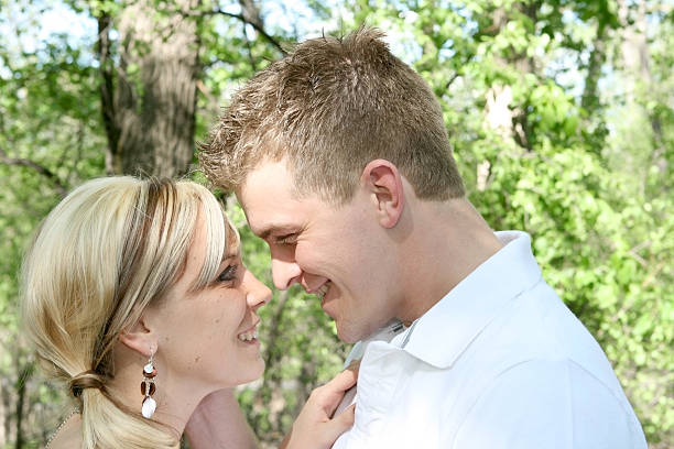 istock Newly Engaged Young Couple 92399417
