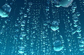 Lit from the bottom, 3D Underwater bubbles