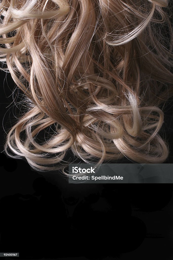 Blonde de bíceps - Foto de stock de Cabelo Encaracolado royalty-free
