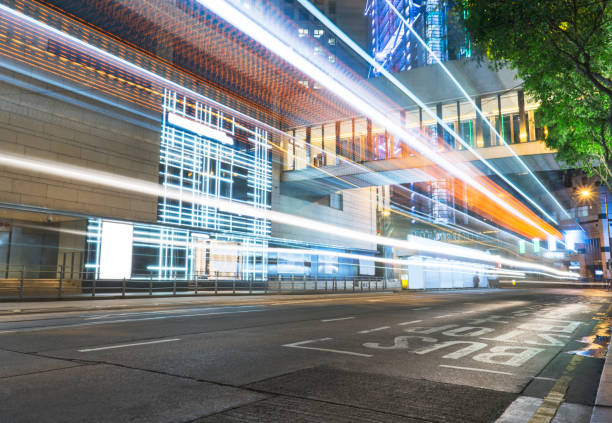 istock busy traffic at night in downtown Hong Kong 924002064