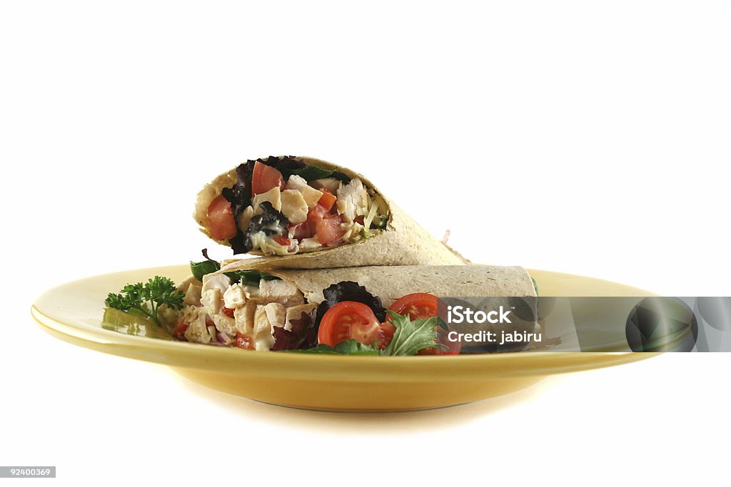 Chicken Salad Wrap 2  Appetizer Stock Photo