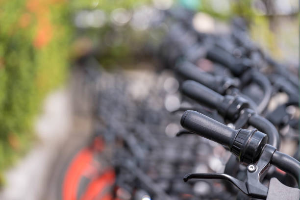 istock Bike Handle in Closeup. 924004468