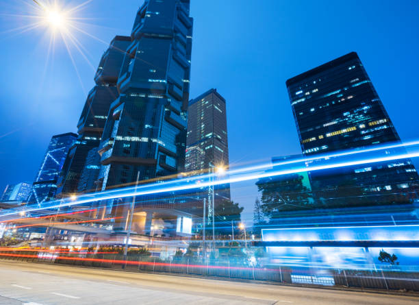 istock busy traffic at night in downtown Hong Kong 924004986
