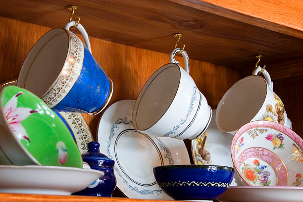 istock China Cabinet full of Cups 92400767