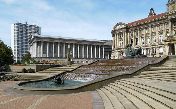 Victoria Square, Birmingham stock photo