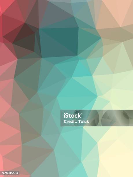 Fldjd Latar Belakang Geometris Modern Segitiga Rendahpoli Abstrak Ilustrasi ...