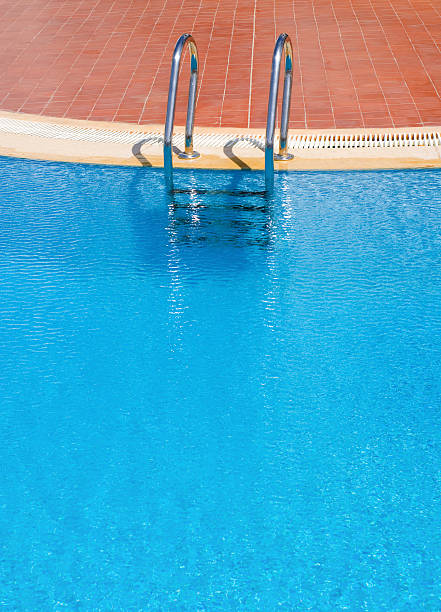 Swimming pool stock photo