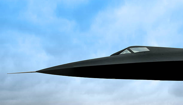 航空機ノーズセクション－ロッキード sr -71 blackbird - military reconnaissance airplane ストックフォトと画像