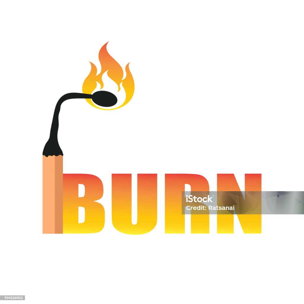 Burn Graphics Burn Stock Illustration - Download Image Now - Burning, Burnt, Computer ...