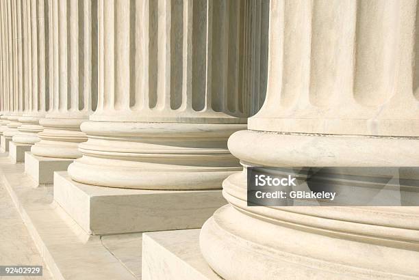 미국 Supreme Court컬럼 대법원에 대한 스톡 사진 및 기타 이미지 - 대법원, 기둥-건축적 특징, 미국