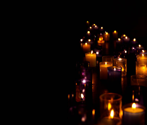 istock Church Candles taken with copy space 92402951