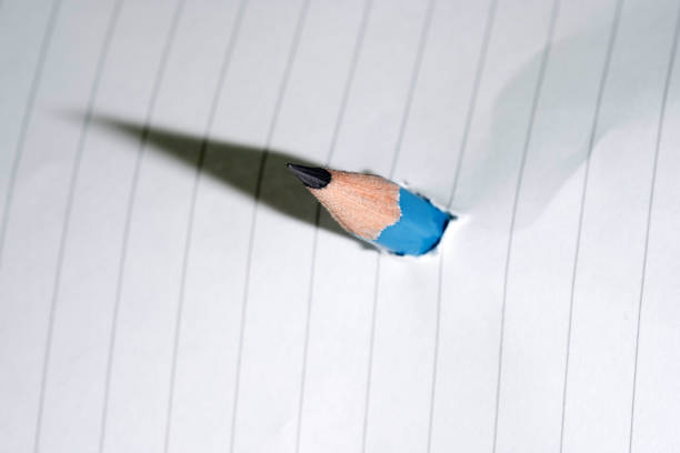 istock Top view of businessman  blank notebook business document black pen 924031382