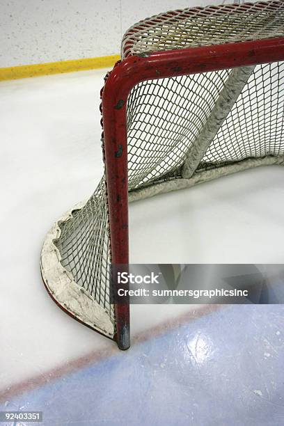 Hockey Net Stock Photo - Download Image Now - Hockey, Goalie, Netting