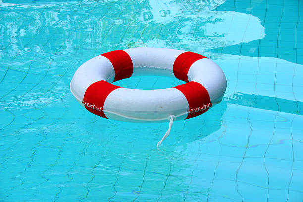 istock life saver floating on water 92403775