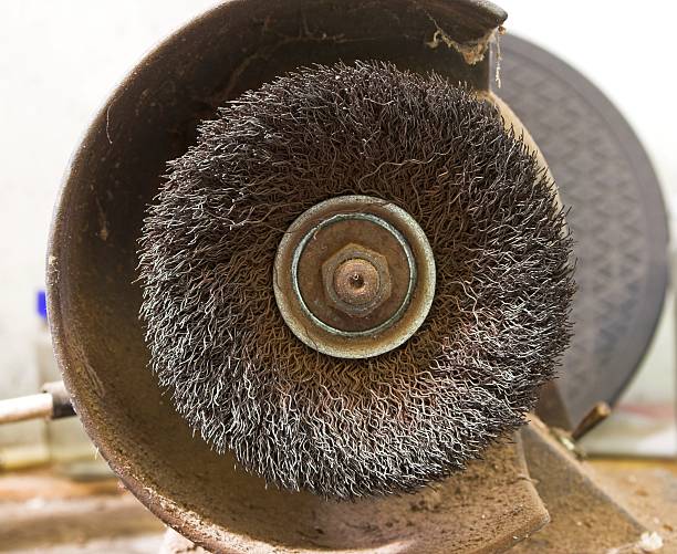 istock Brush It Up! - Wire Wheel on Grinder 92403822