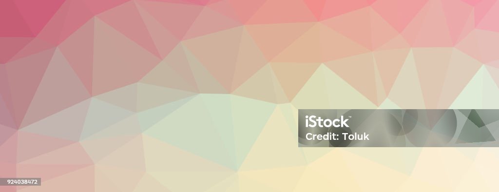 Abstract Lowpoly Triangular Modern Geometric Background Stock ...