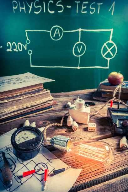 istock Results of power consumption by light bulb in laboratory 924041730