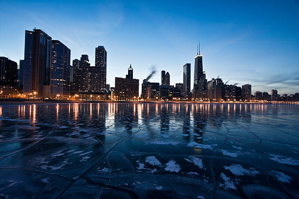 istock Evening in Chicago, Gold Coast 92404209