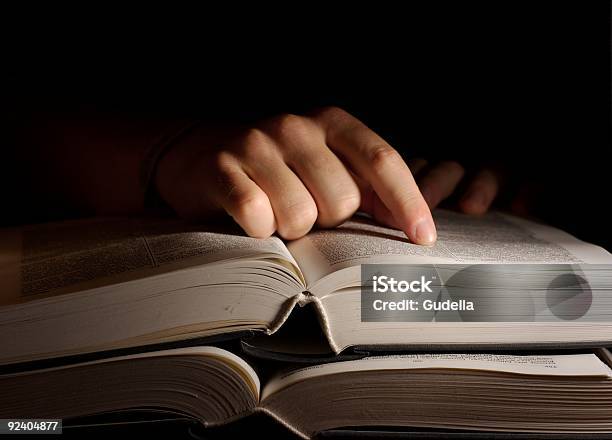 Open Book Stock Photo - Download Image Now - Book, Bookstore, Close-up