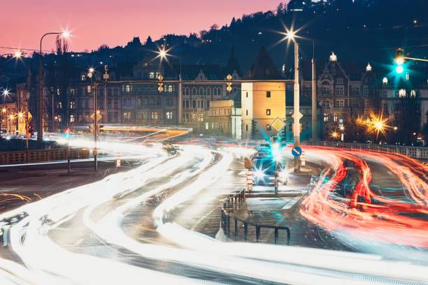istock Crossroad at the dusk 924049150