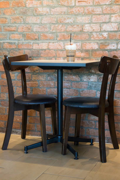 istock Furniture set in hipster cafe 924049236