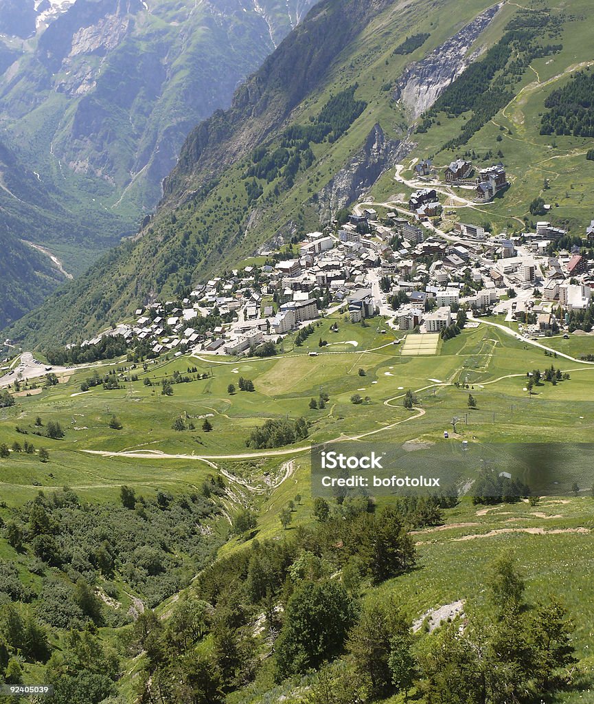 Les deux Alpes, France Ski Resort - Photo de Les Deux Alpes libre de droits