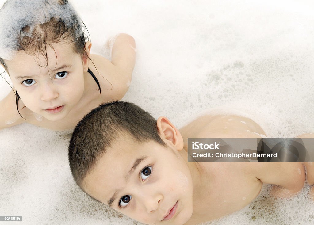 Bathtime - Royalty-free 2-3 Anos Foto de stock