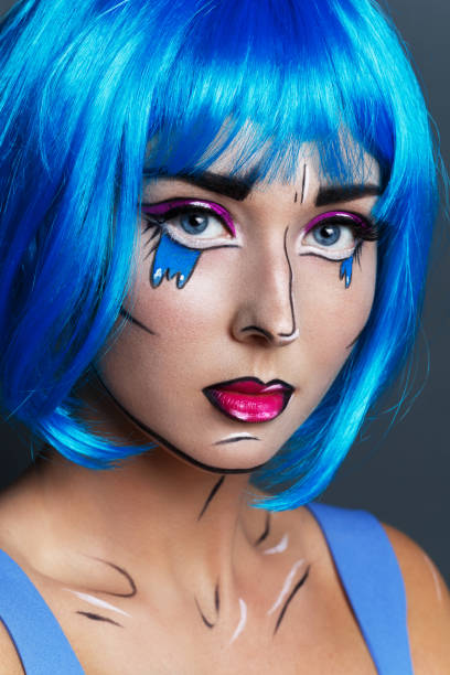 istock beautiful girl with pop art makeup 924058972