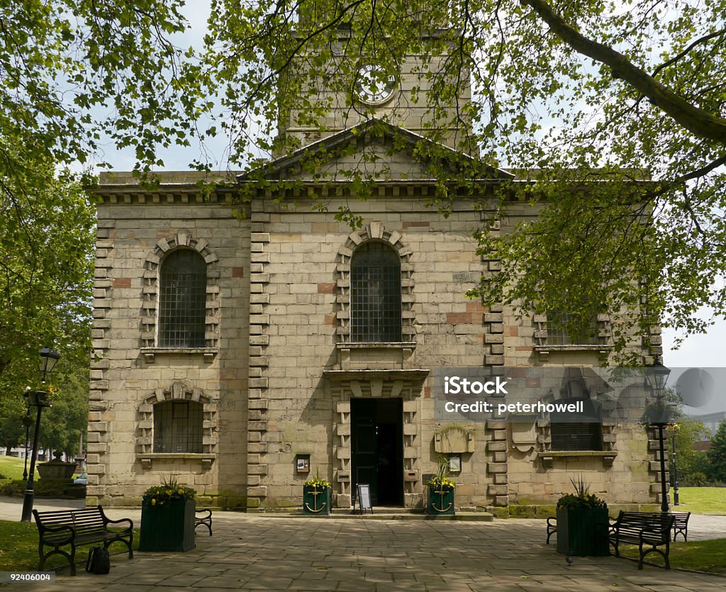 Birmingham Igreja de Saint Paul - Foto de stock de Arquitetura royalty-free