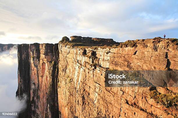 Sheer Cliffs Of Mount Roraima Stock Photo - Download Image Now - Mt Roraima, Venezuela, Tepuy