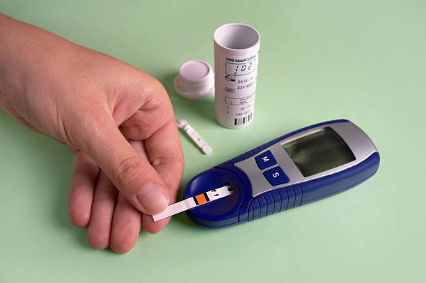Glucose niveau Analyse de sang - Photo