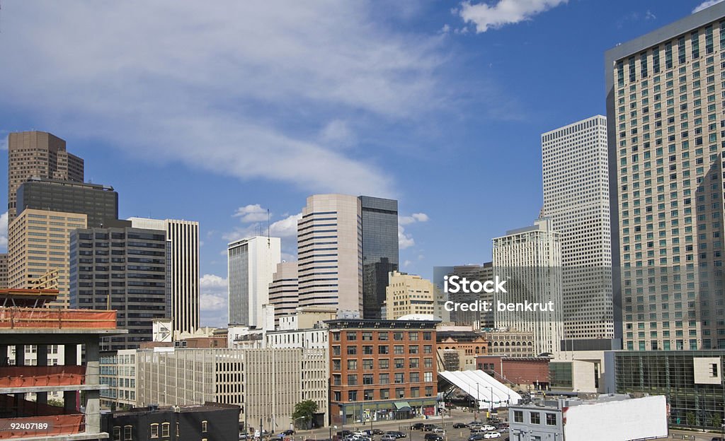 Denver gesehen frühen Nachmittag - Lizenzfrei Architektur Stock-Foto