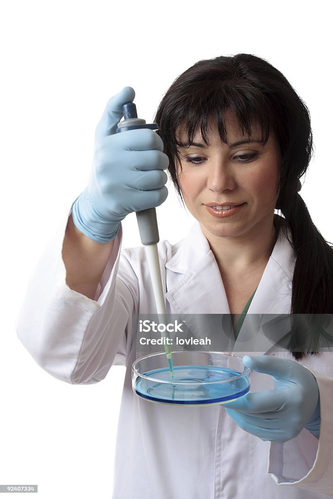 Investigação médica científica - Royalty-free ADN Foto de stock