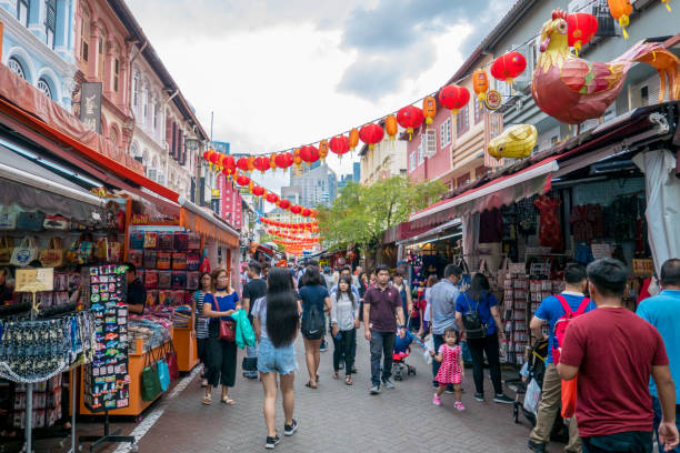 Chinatown in Singapur  – Foto