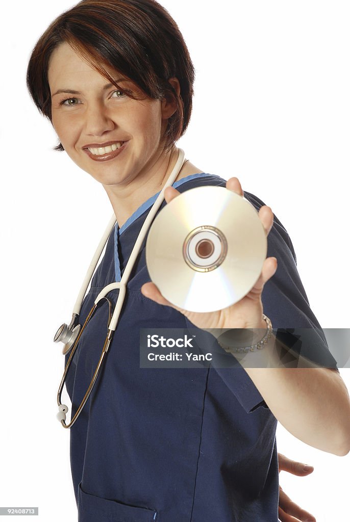 Disco de Médico - Foto de stock de Adulto royalty-free